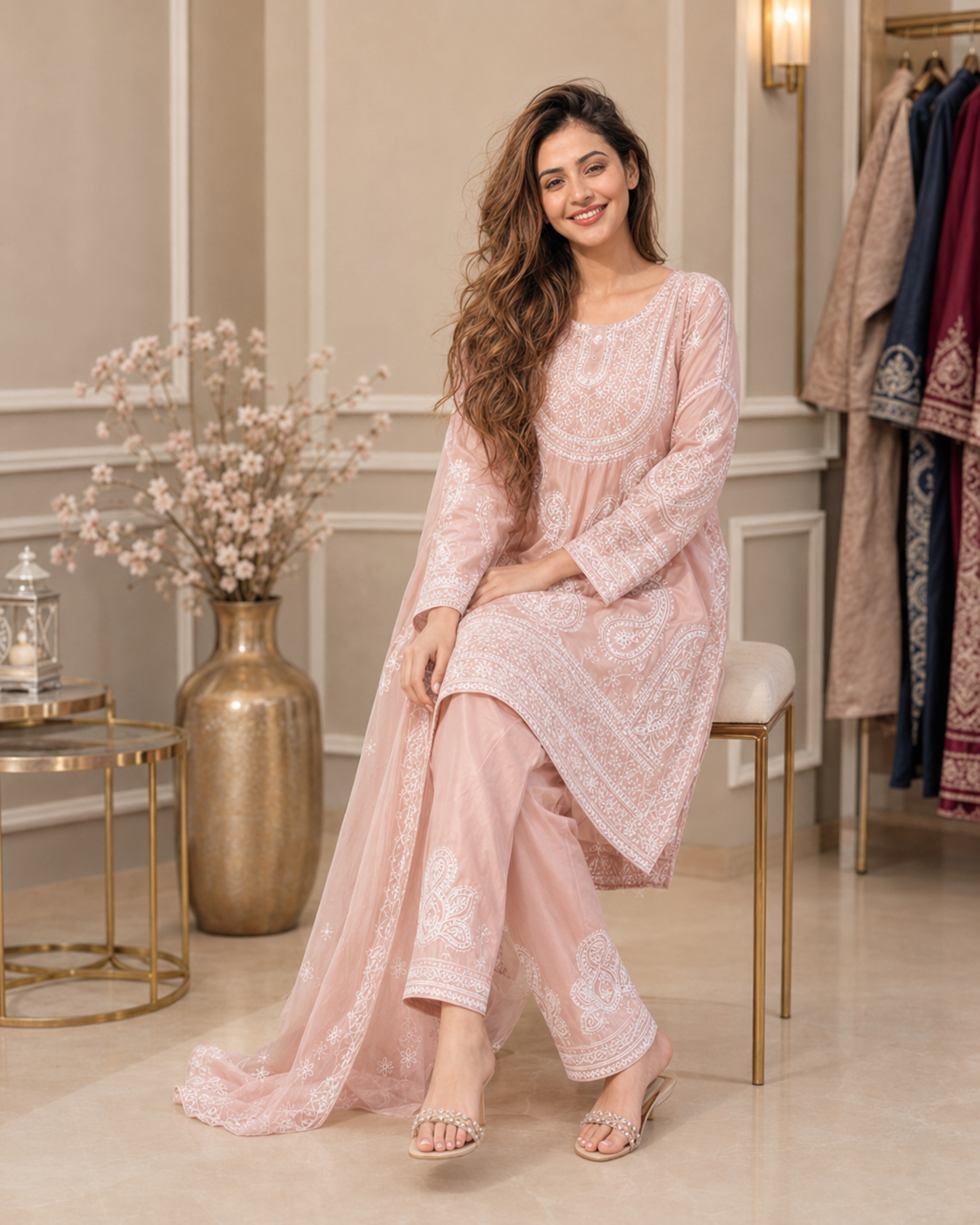 Heritage Grace Premium Printed Lawn 3 Piece Stitched Suit