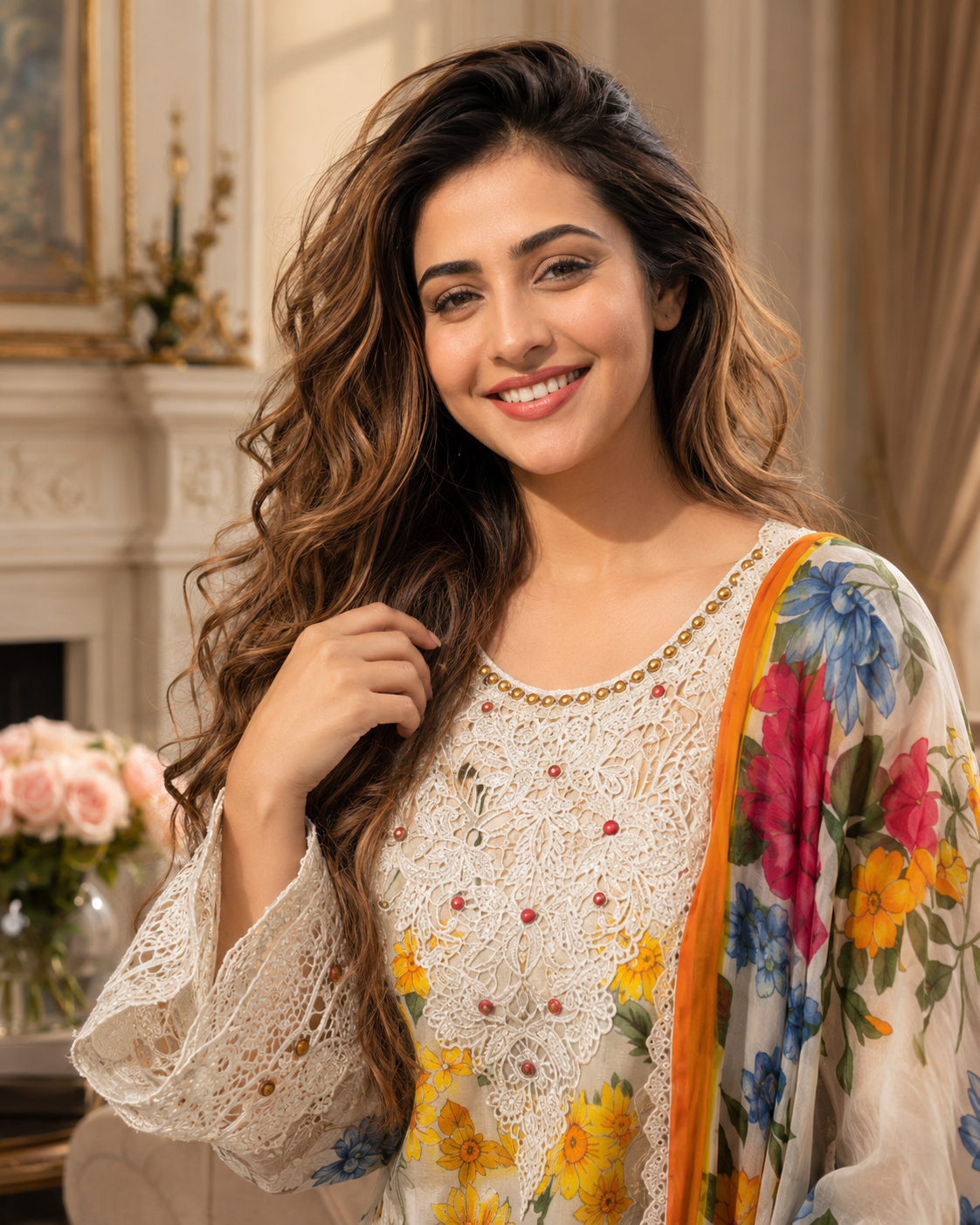 Ivory Garden Luxe 3 Piece Suit